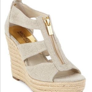 Michael Kors Damita Platform Wedge Sandals